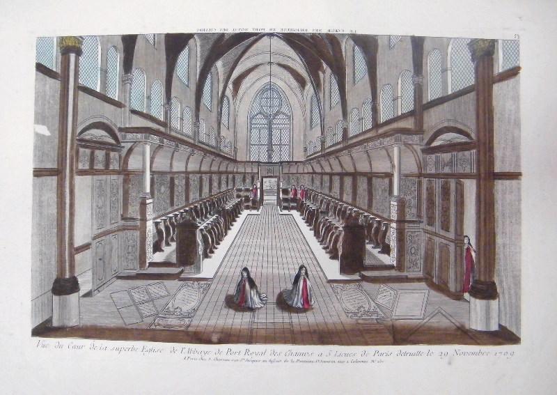 Vue du choeur de l'église de Port-Royal des Champs_0