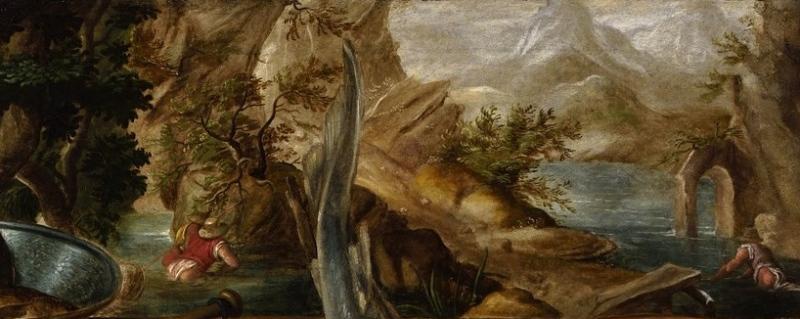 Pescivendoli (Les Poissonniers) ; Scène paysanne avec nature morte aux poissons (titre ancien)_5