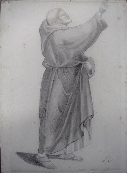 Saint François d'Assise, Paul Baudry, 1852