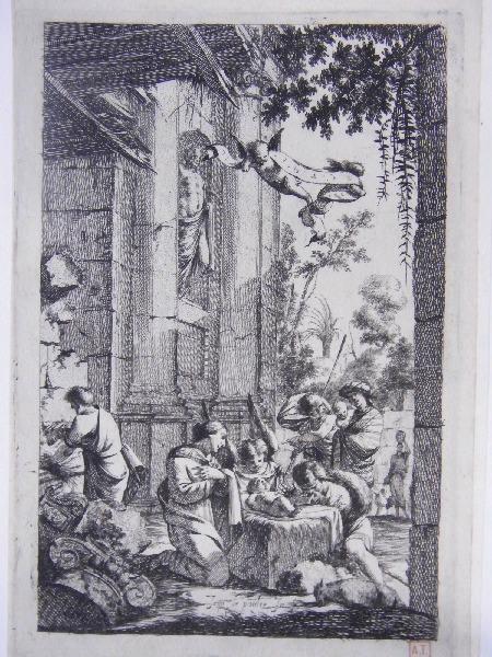 Adoration des bergers, Jean Le Pautre