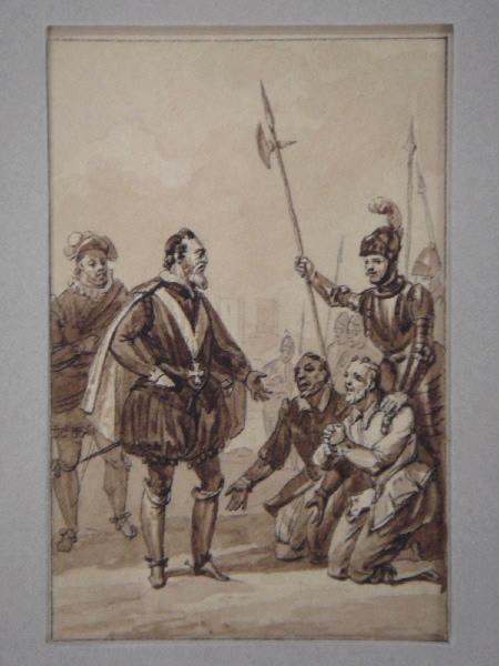 La Henriade : Henri IV en conversation avec ses conseillers_0