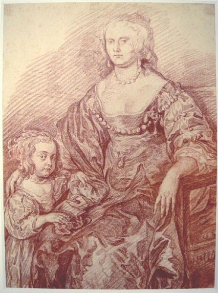Femme et fillette, Petrus Paulus Rubens, 1ère moitié 17e siècle