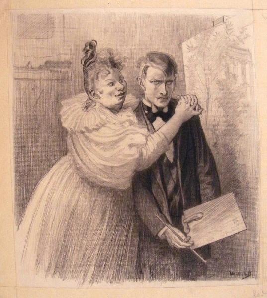 Mon chéri, je ne te quitterai jamais!, Oswald Heidbrinck, 4e quart 19e siècle, 1er quart 20e siècle