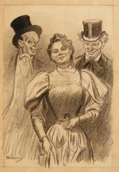 Ma petite (suite du titre illisible), Oswald Heidbrinck, 4e quart 19e siècle, 1er quart 20e siècle