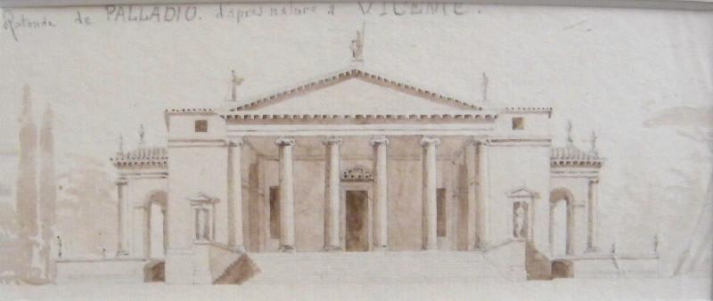 Rotonde de Palladio d'après nature, Vicence_0