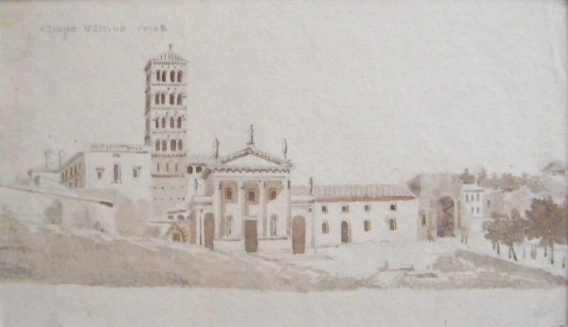 Campo vaccino, Rome, Auguste Constantin, 1808