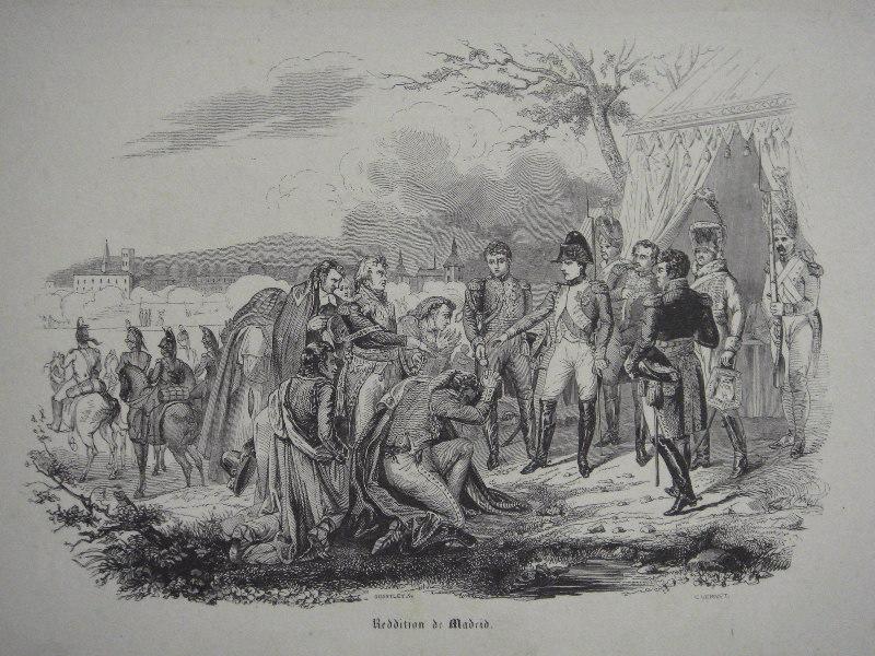 Reddition de Madrid, Carle Vernet, 1ère moitié 19e siècle