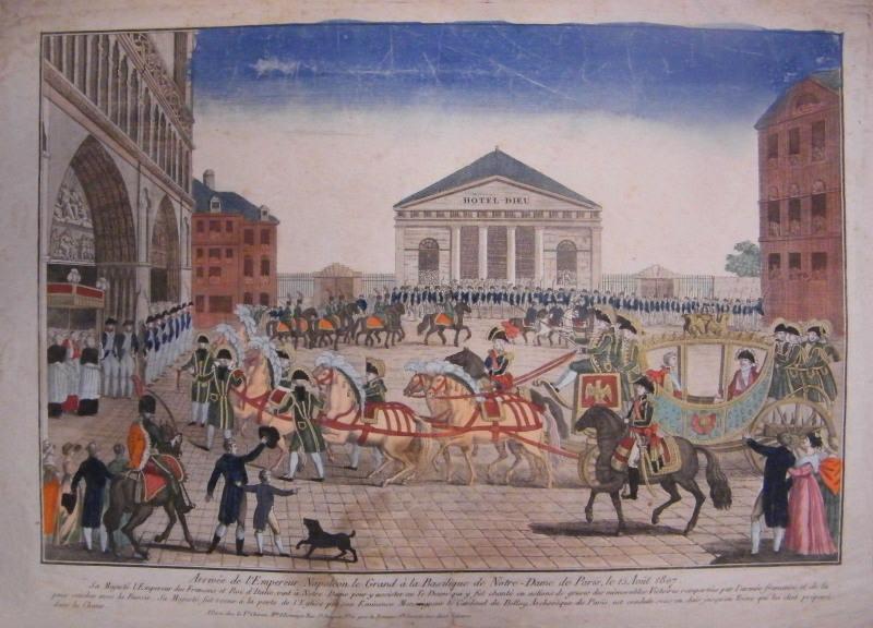 Arrivée de l'Empreur Napoléon le Grand (à la Basilique Notre-Dame de Paris, le 15 août 1807)_0