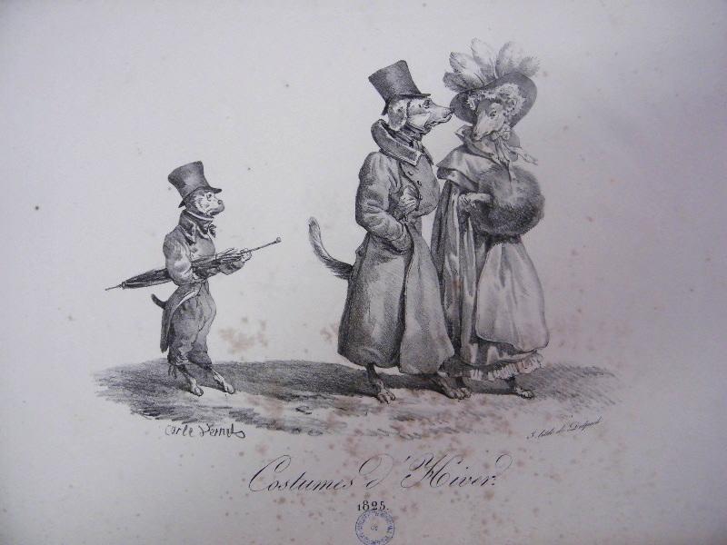 Costumes d'hiver — Carle Vernet