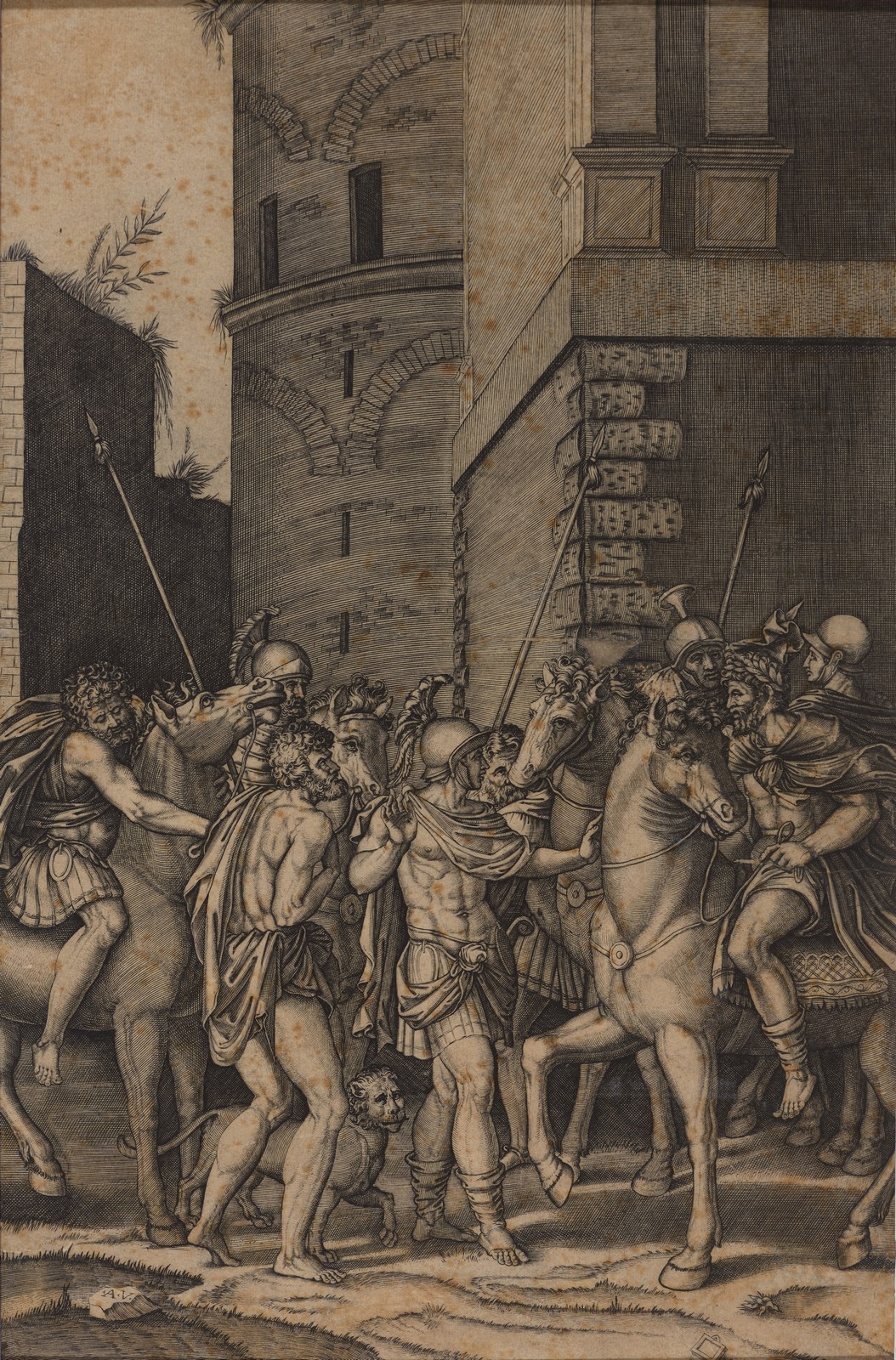 L'Empereur Adrien accorde la liberté à l'esclave Androclès_0