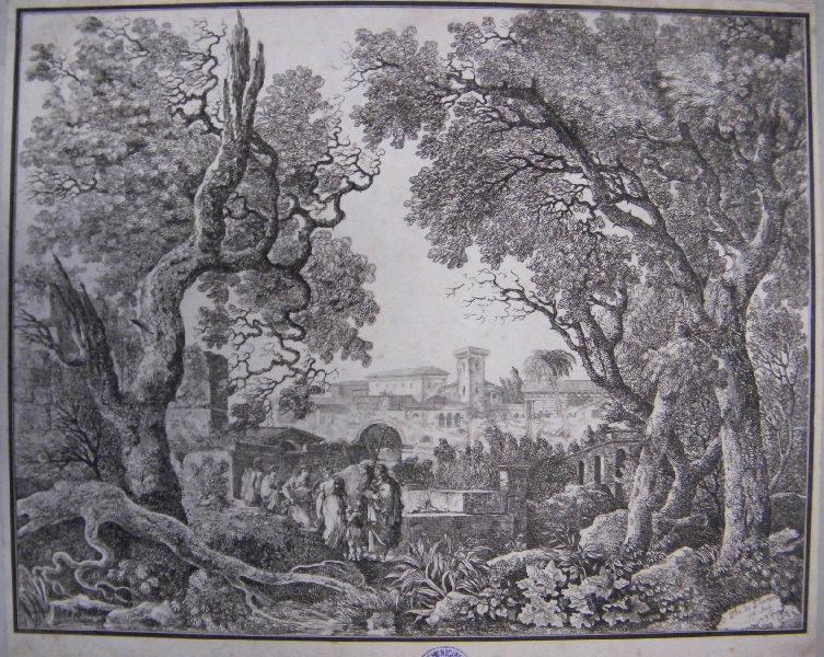 Vue originale d'Italie, Thomas de Thomon, 1796