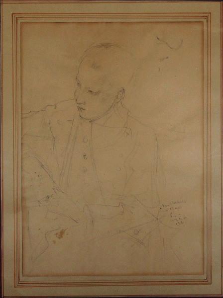 Portrait du duc d'Orléans à 13 ans, Paul Baudry, 2e moitié 19e siècle