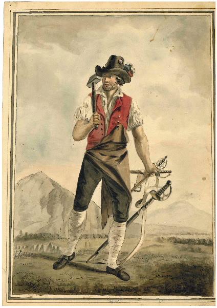 Le maréchal ferrant de la Vendée, Jacques Henri Sablet, 2e moitié 18e siècle