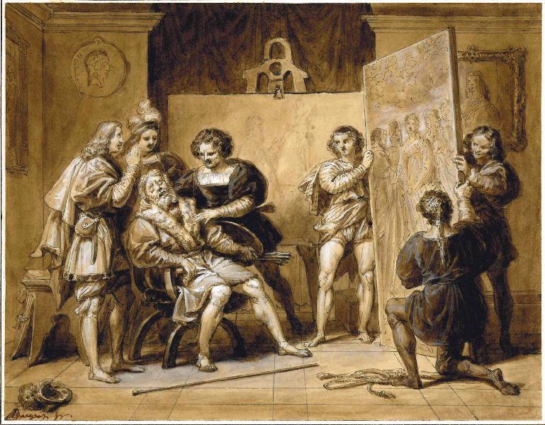 La mort du Francia, Pierre Nolasque Bergeret, 1820