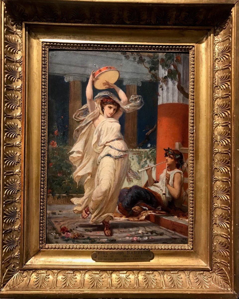 Danseuse grecque au tambourin_1