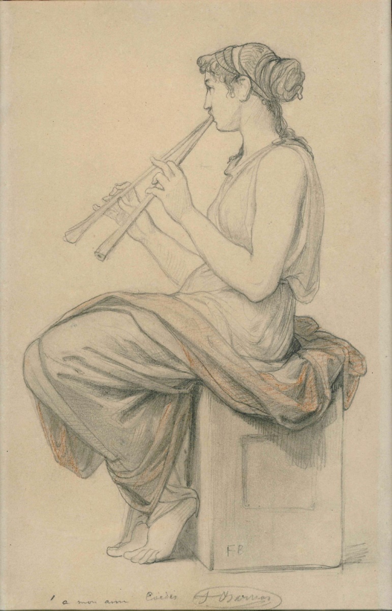 Allégorie de la musique, Félix Joseph Barrias, 1864 Vers,1866 Vers