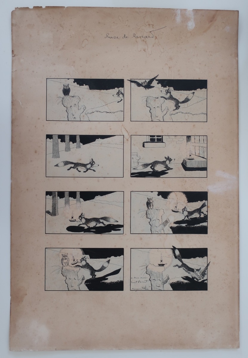 Ruse de Renard, Benjamin Rabier, 1er quart 20e siècle