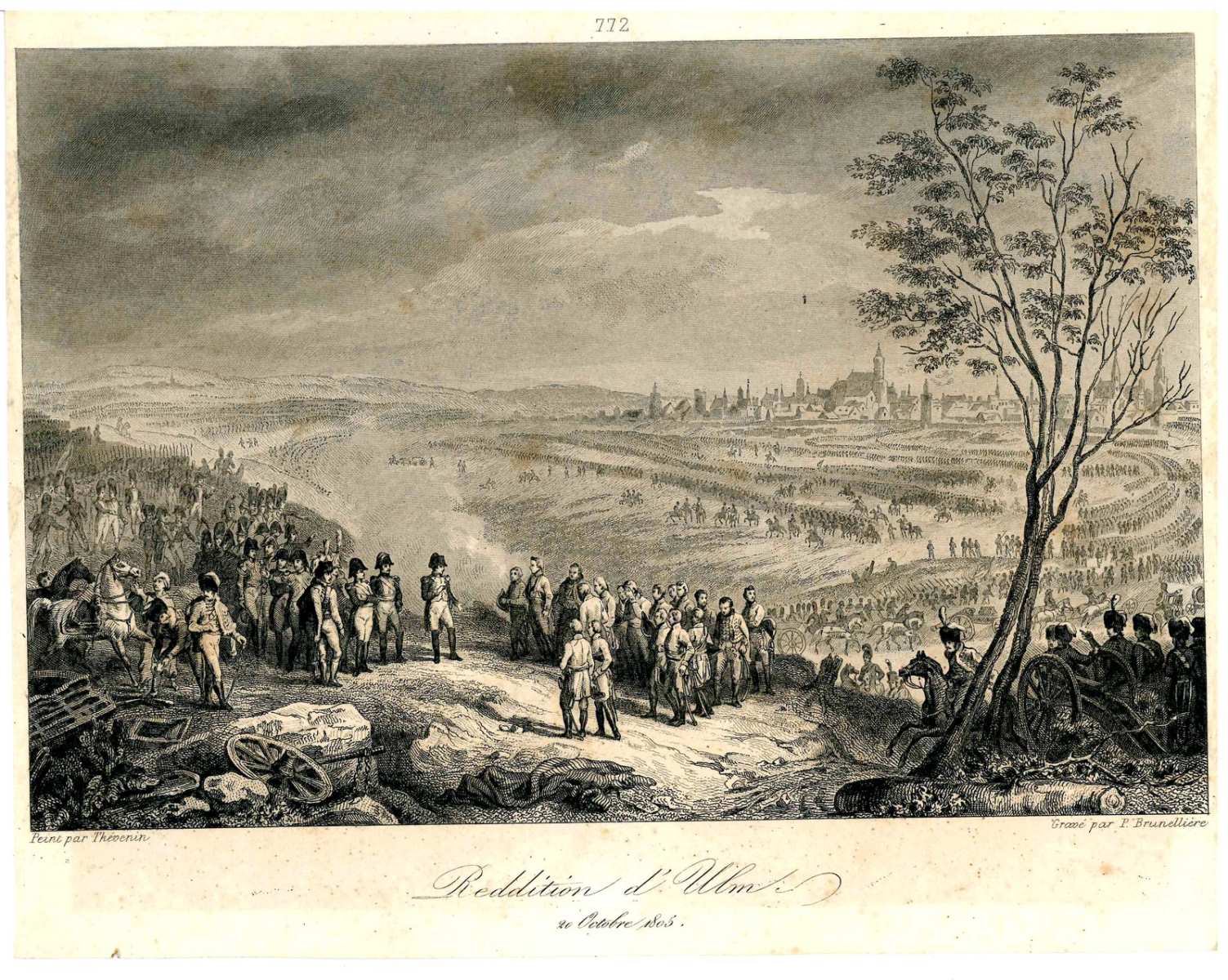 Reddition d'Ulm, Charles Thevenin, 1815