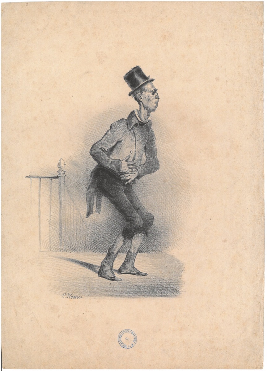 Mal de ventre, Charles Joseph Travies De Villers
