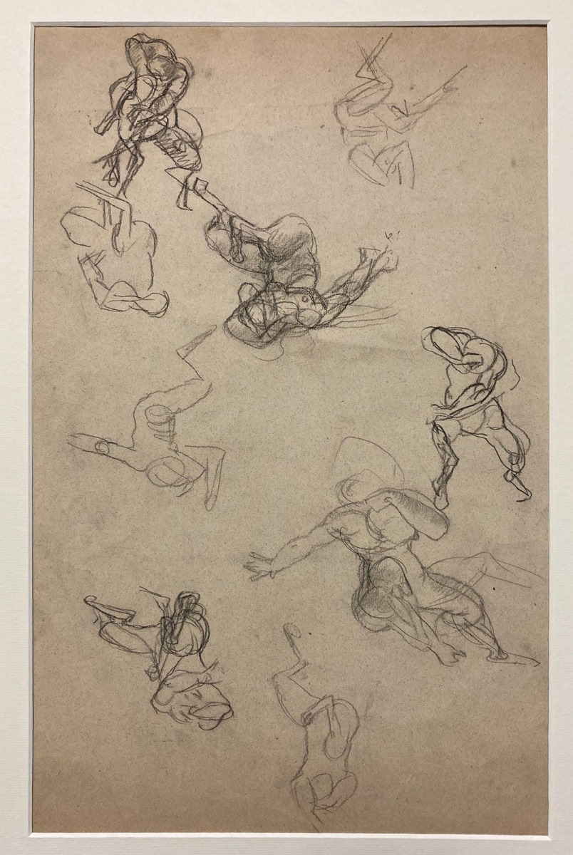 Etude du faune incarnant le Ridicule, Paul Baudry, 1861 Date de début d'exécution,1865 Date de fin d'exécution