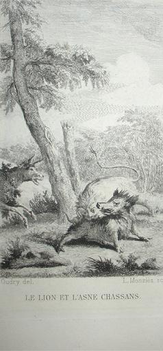 Le lion et l'âne chassant, II, 19_0