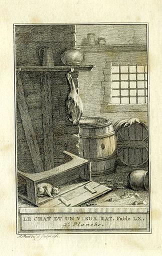 Le chat et un vieux rat, III, 18 (2e planche)_0