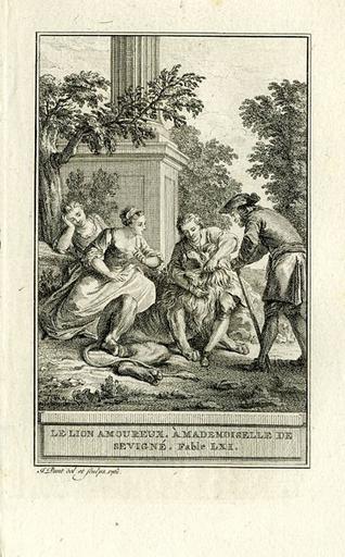 Le lion amoureux, IV, 1 (A Mademoiselle de Sévigné)_0