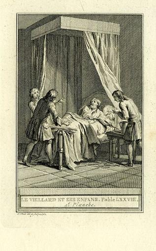 Le vieillard et ses enfants, IV, 18 (2e planche)_0