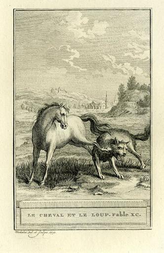 Le cheval et le loup, V, 8_0