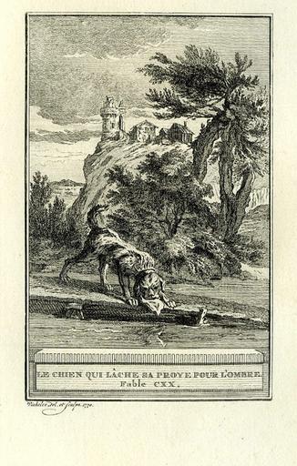 Le chien qui lâche sa proie pour l'ombre, VI, 17_0