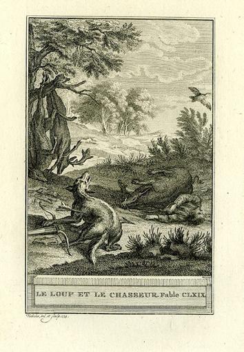 Le loup et le chasseur, VIII, 27_0