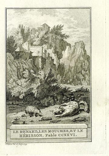 Le renard, les mouches et le hérisson, XII, 13_0