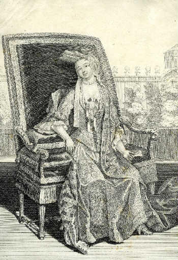 Madame de la Duchesse de Bouillon (Rome 1649- Paris 1714) ; Marie-Anne Mancini (ancien titre), Pierre Jean Mariette, 18e siècle