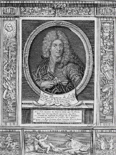 Jean Baptiste de Lully (Secrétaire du Roy Surintendant de la musique de sa Majesté, né à Florence (en 1632) et mort à Paris le 22 mars 1687, agé de 54 ans )_0