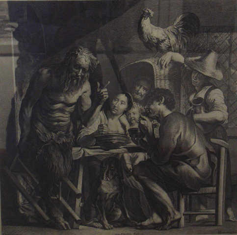 Le Satyre et le Passant, V, 7, Jacob Jordaens, 17e siècle