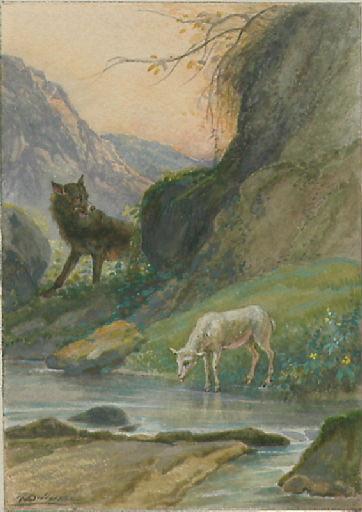 Le Loup et l'Agneau, I, 10_0