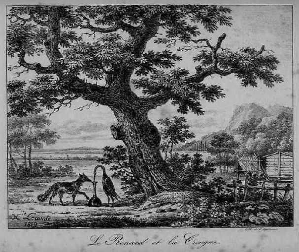 Le Renard et la Cigogne, I, 18_1