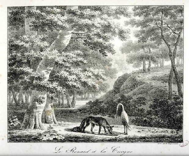 Le Renard et la Cigogne, I, 18_1