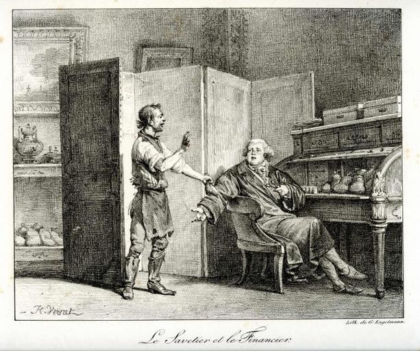 Le Savetier et le Financier, VIII, 2_0