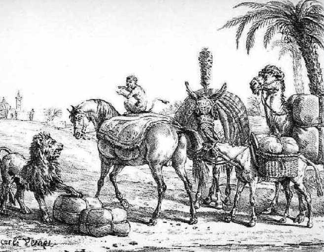 Tribut envoyé par les animaux à Alexandre,IV,12_0