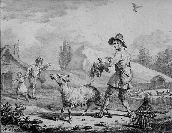 Le Corbeau voulant imiter l'Aigle, II, 16_0