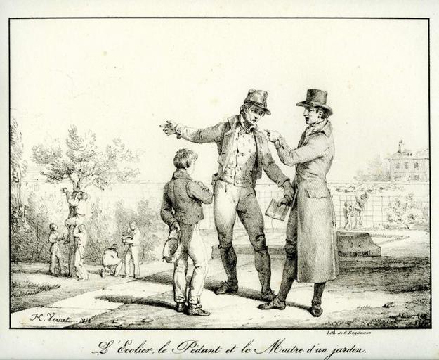 L'Ecolier, le Pédant, et le Maître d'un jardin, IX, 5_0