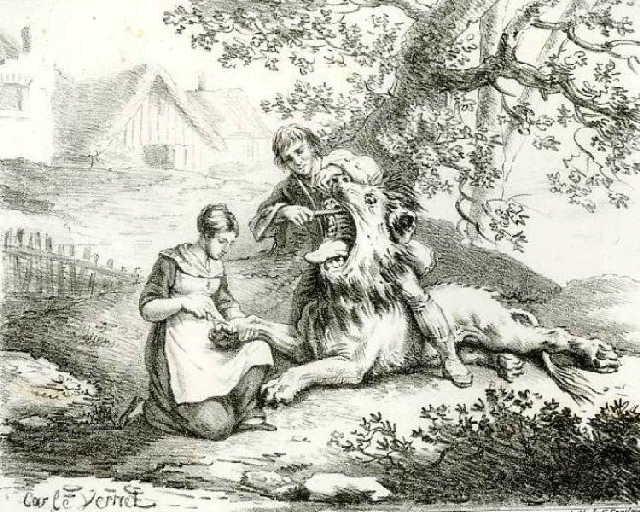 Le Lion amoureux, IV, 1_0