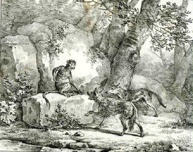 Le Loup plaidant contre le renard par devant le singe, II, 3_0