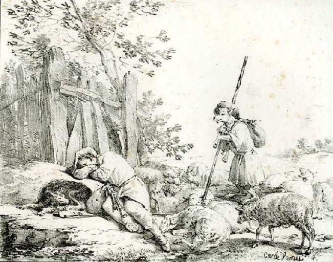 Le Loup devenu Berger, III, 3_0