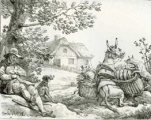 L'Âne et le Chien, VIII, 17_0