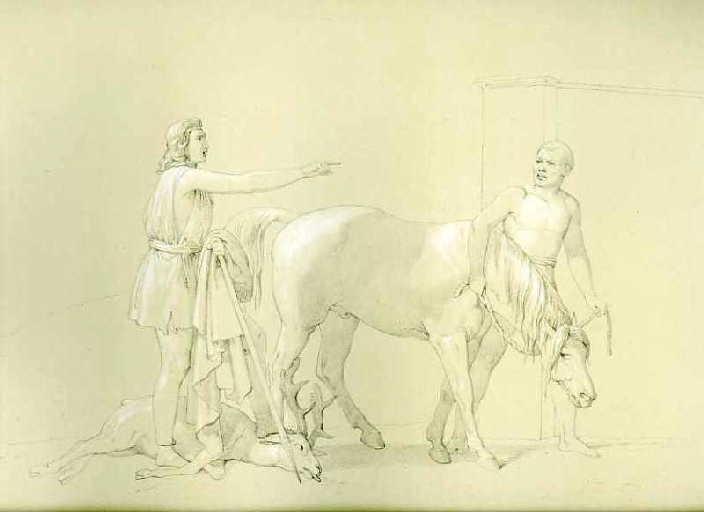 Le Cheval s'étant voulu venger du Cerf, IV, 13_0