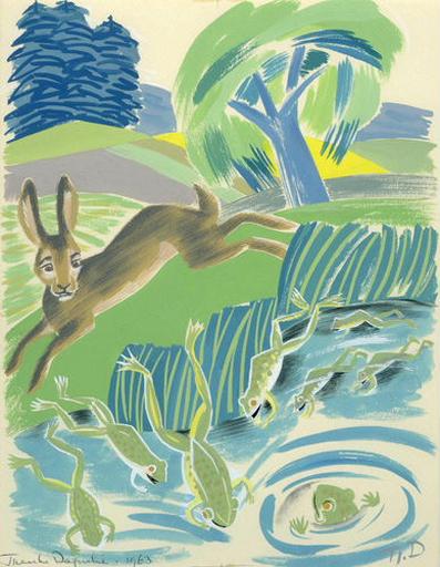 Le Lièvre et les Grenouilles, II, 14, Tjienke Dagnelie, 1963