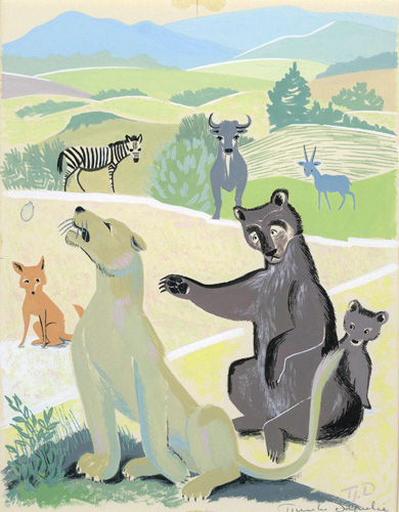 La Lionne et l'Ourse, X, 12, Tjienke Dagnelie, 1963