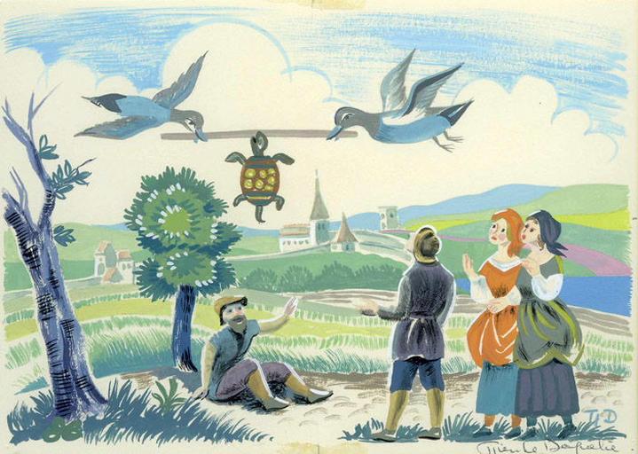 La Tortue et les Deux Canards, X, 2_0